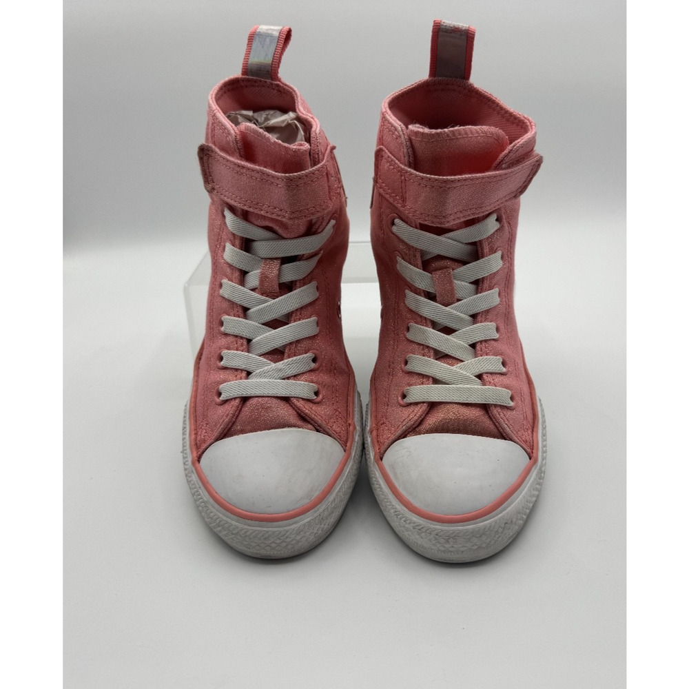 Converse Chuck Taylor All Star 1v High Top Pink Girls Size 3, Sneakers Pre-owned